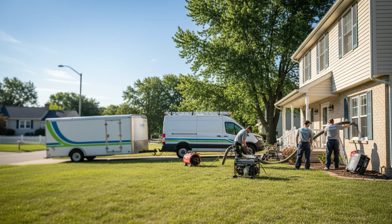 Flooded Basement Restoration And Cleanup With Repair in Argusville, ND near me
